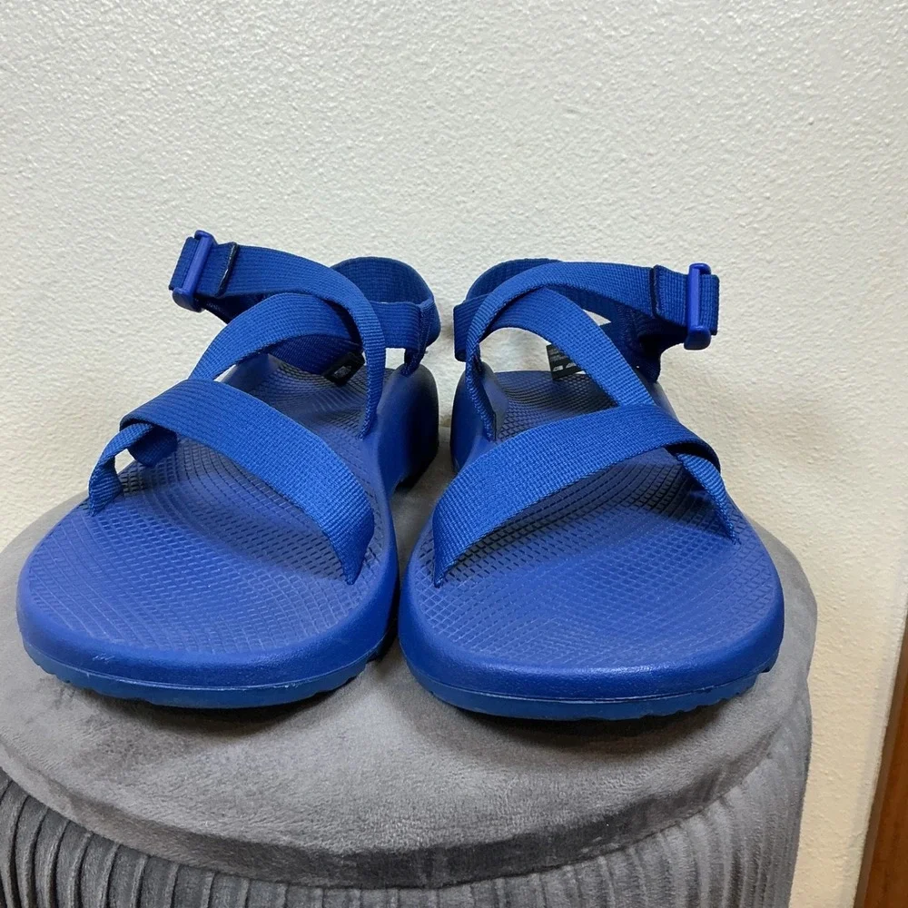 Chaco‎ Z/1 Classic Sz US 13 M Men's Blue Strappy Sports Sandals JCH110005Z